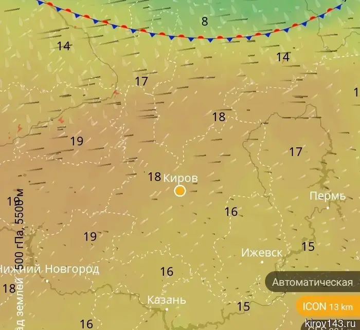 С 4 мая в Кировской области ожидается приближение летнего тепла.