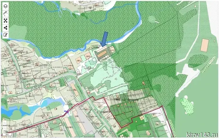 In the First May District of Kirov, the owners of two garages on Vyatskaya are being sought.