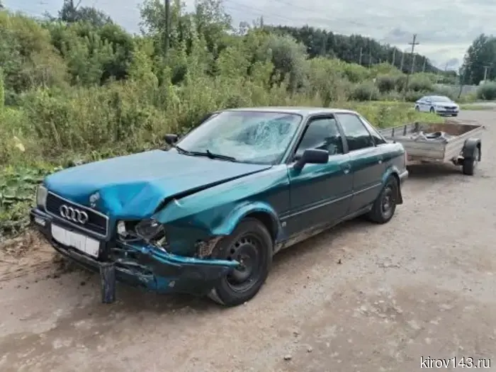 В Кировской области два подростка 16 лет стали участниками автомобильной аварии.