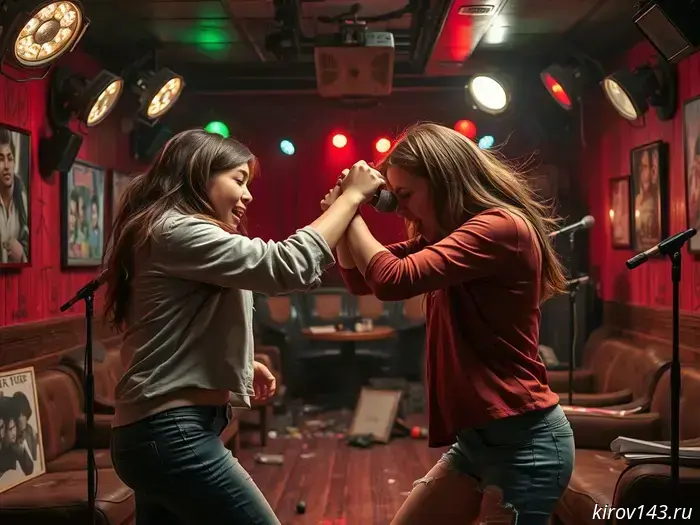 Kirov women got into a fight in a karaoke bar over their vocal skills