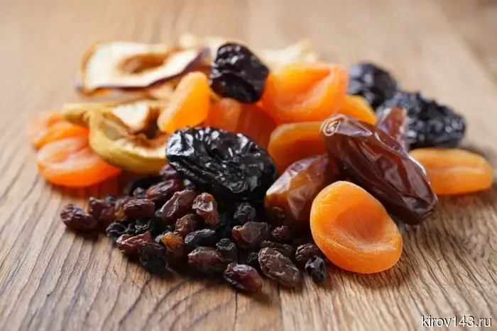 В Кировскую область arrived первая партия сухофруктов из Киргизии.