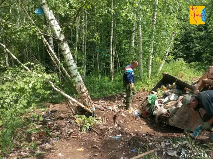 Полигон в Яранском районе будет приведен в порядок к осени.