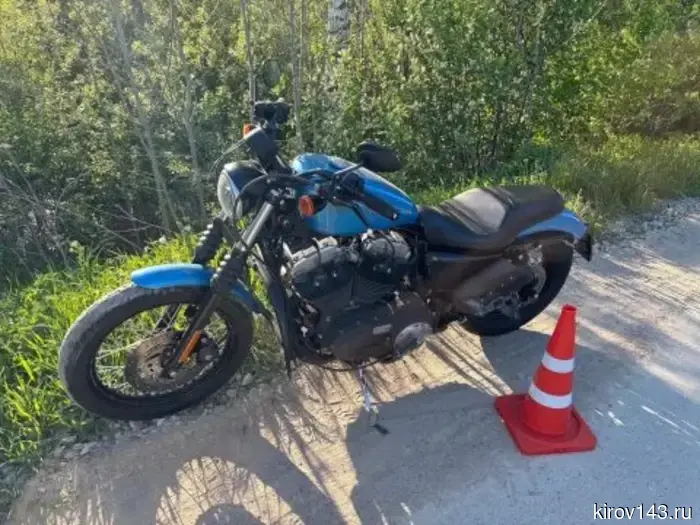 За сутки в Кировской области три мотоциклиста попали в ДТП