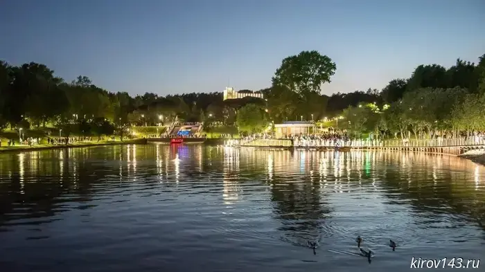 A fountain will be launched in the pond near the circus