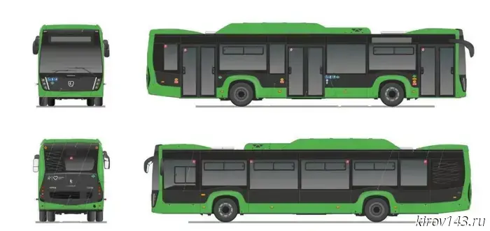 Buses in Kirov Oblast will "go green".