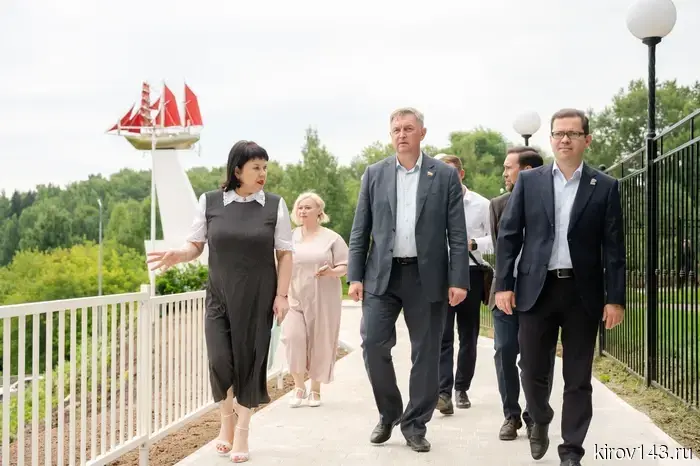 Boris Vesnin: "The development of Slobodskoy is the result of teamwork."