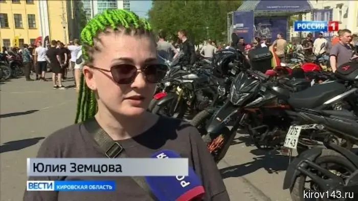 Кировские байкеры официально открыли новый мотосезон