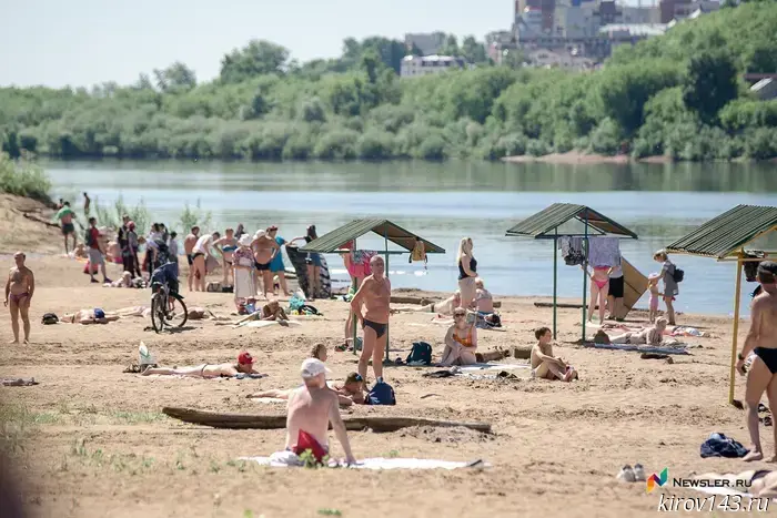 It's too early to swim: not a single beach in the Kirov region has yet received a sanitary permit.