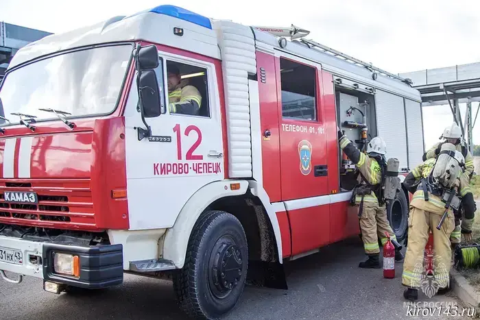 Five fires and two traffic accidents occurred in Kirov Oblast in the past 24 hours.