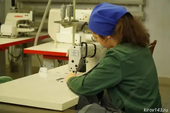 Inmates sewed dresses for girls from low-income families.