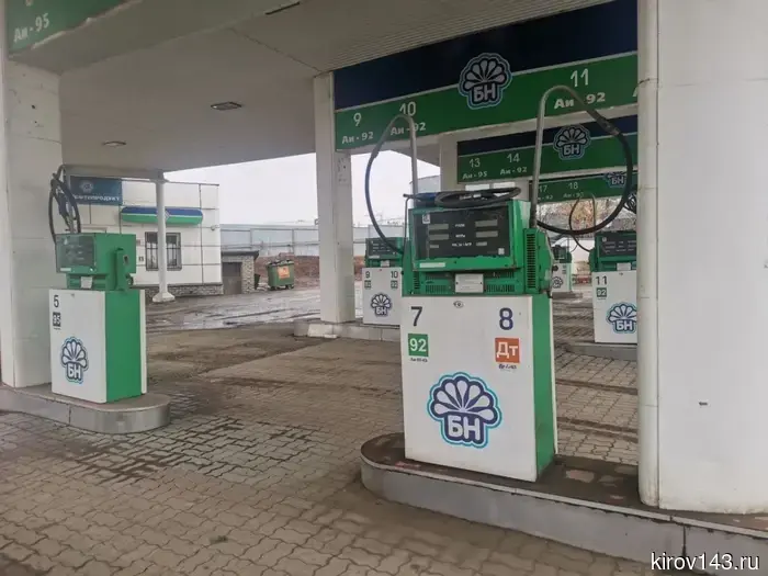 На месте предполагаемых автозаправочных станций «Татнефти» в Кирове в настоящее время находятся лишь заброшенные станции.