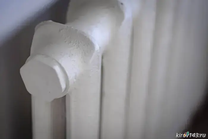 In Kotel'nich, homes were left without heat due to problems with the heating plant.