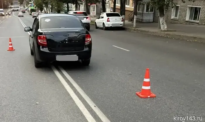 In Kirov, a "Lada Granta" hit a 13-year-old girl.