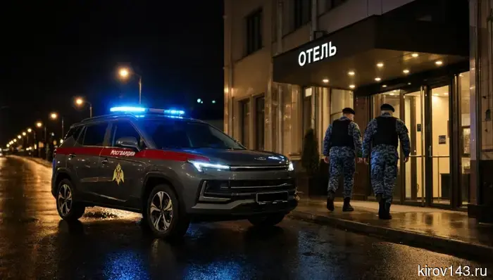 In Kirov, the National Guard officers arrived at the same hotel twice in one night due to conflicts.