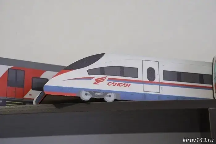 В Кирове предприятие производит деревянные поезда для Российских железных дорог.