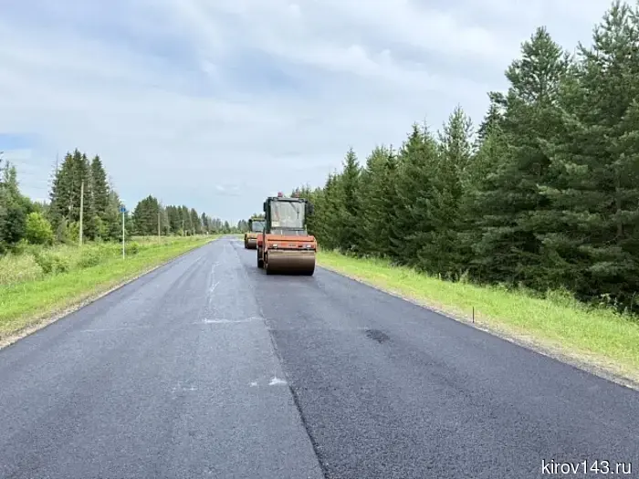 В Котельниче и Кирсе проведён ремонт дорог в рамках программы «Дорожный миллиард».