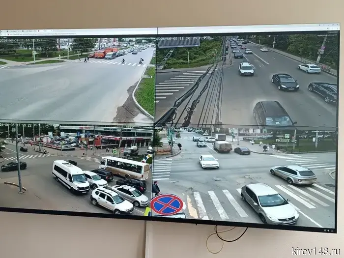 Traffic lights will be changed on Moskovskaya Street in Kirov.