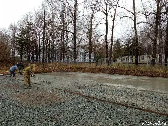 A new parking lot will be built at the hospital in Kirovo-Chepetsk.