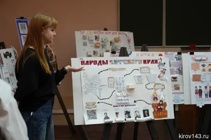 «Вятка: единство народов»: будущие педагоги из ВятГУ превращают уроки в интерактивное путешествие