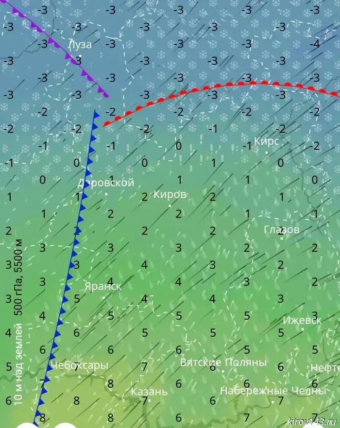 A short-lived November thaw is coming to Kirov Oblast.