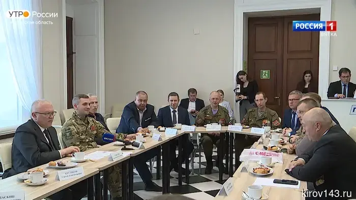 Александр Соколов провел встречу с ветеранами военных действий.