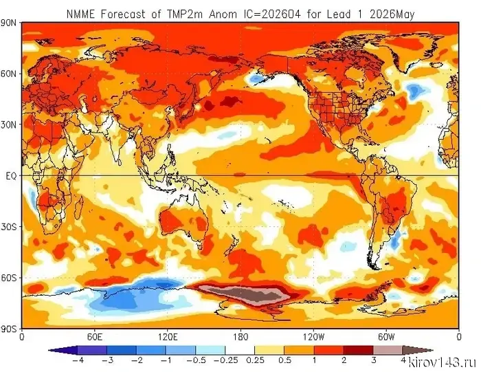 May in the Kirov region will be abnormally warm.