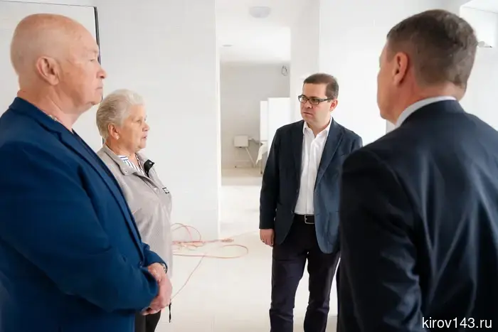 Boris Vesnin: "After the major renovation, kindergarten No. 1 in Murashi will become modern and comfortable."