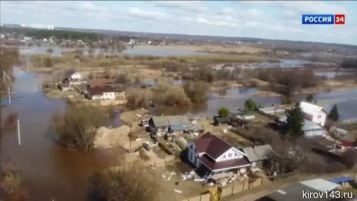 В Кировской области пройден пик половодья