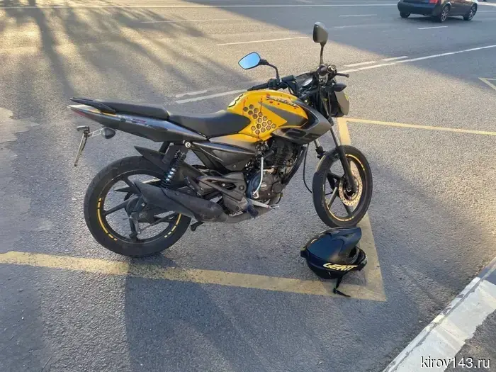 A minor motorcyclist fatally hit a pensioner on Lenin Street.