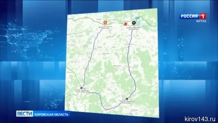 Движение по размытому участку дороги в Фаленском районе пока не восстановлено