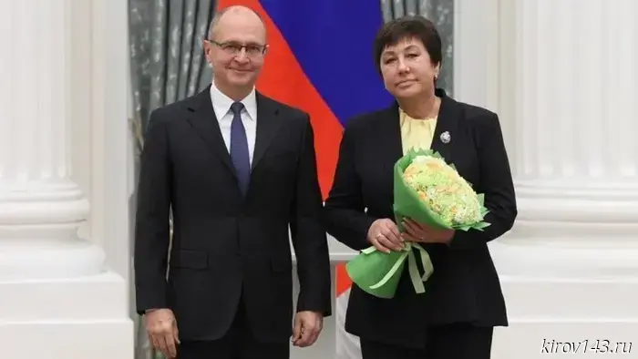 The head of the administrative department of the Kirov administration was awarded at the Kremlin.