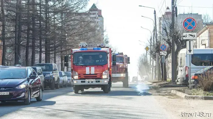 В течение суток в Кировской области произошло семь пожаров.