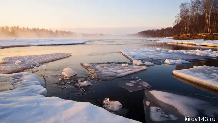 "Dangerous Ice": Kirov Residents Warned About Threats on Water Bodies