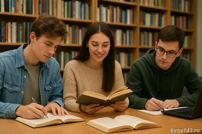 Kirov's youth still shows interest in libraries.