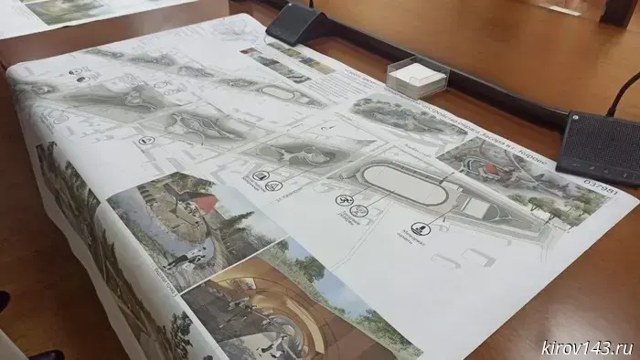 Four works were submitted to the competition of projects for the improvement of the ravine of the Blockage