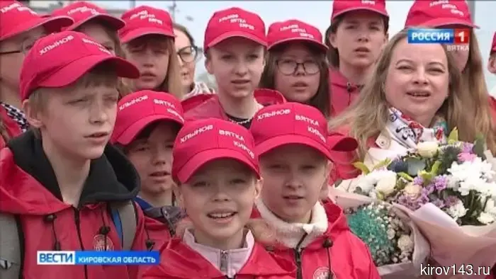 Сводный хор Вятской епархии принял участие в составе Всероссийского детского Победного хора.