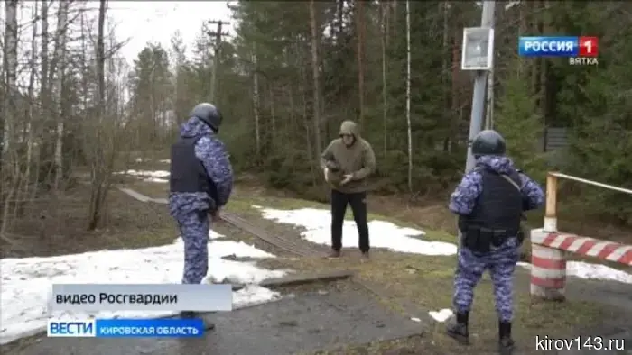 В Кирове в роте Росгвардии состоялись пожарно-тактические учения.