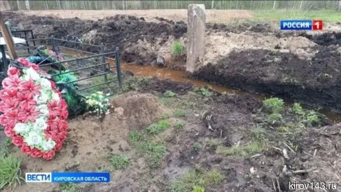 Вячеслав Симаков прокомментировал ситуацию с затоплением Ново-Макарьевского кладбища.