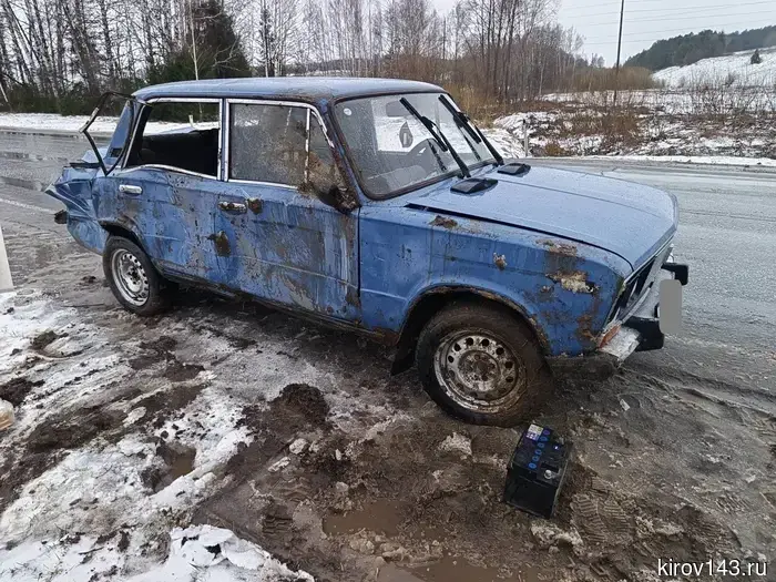 В Уржумском районе «шестёрка» съехала с трассы: два человека погибли.