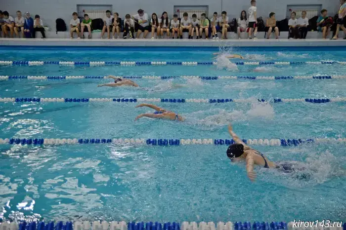 The KChKhK branch supported interregional swimming competitions.
