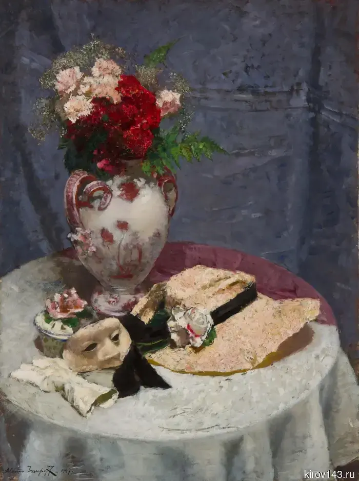Seven paintings by Alexey Isupov from Kirov will be displayed at the Tretyakov Gallery.