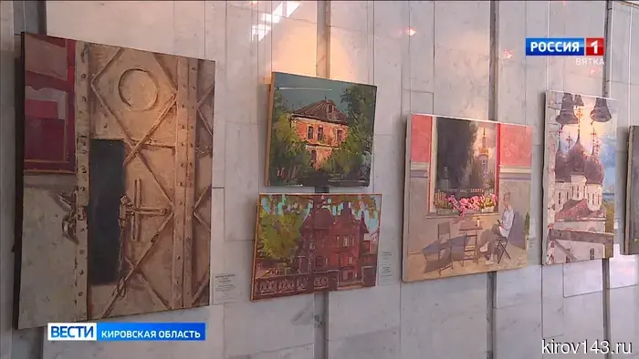 Участники Васнецовского пленэра побывали на экскурсии по Кирову