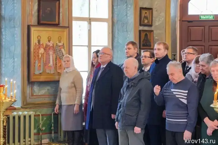 Соколов принял Благовещение в Предтеченском храме.