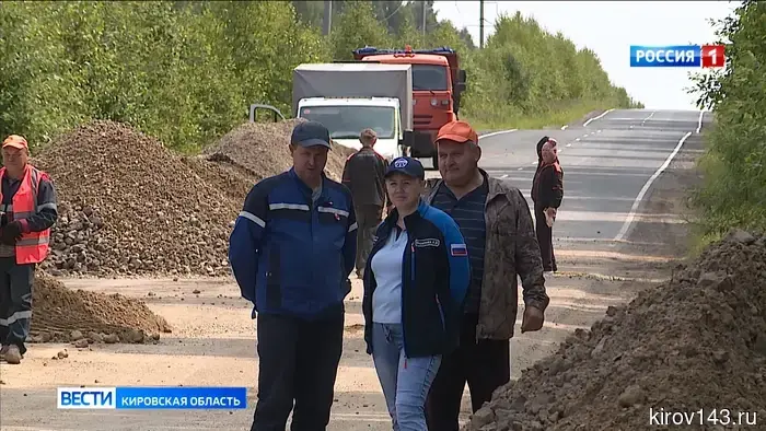 В Верхнекамском районе восстановили движение на трассе Белая Холуница – Кирс