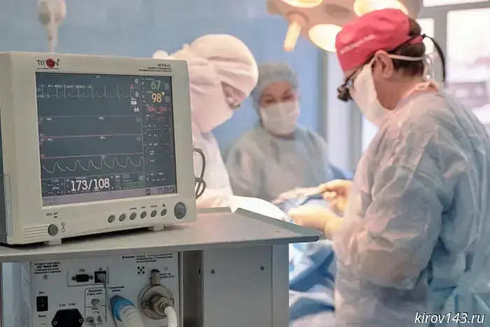 Department of vascular surgery in Kirov entered the top 20 of the best in the country