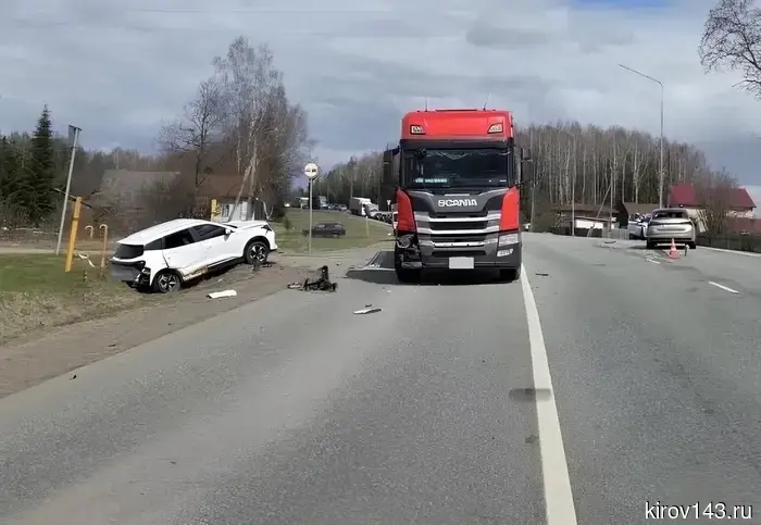 Крупная авария на трассе Кострома—Пермь: движение ограничено частично.
