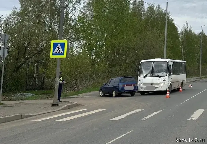 In Kirov, an accident involving a bus occurred on Shchorsa: a woman was injured.