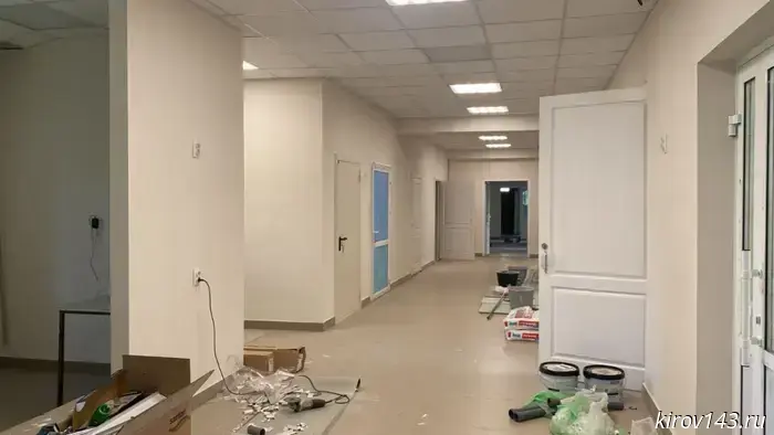 Major renovation of the clinic is nearing completion in Kiknure.