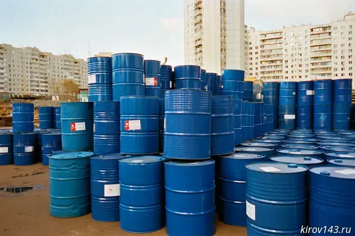 In Kirov, barrels of chemicals have been rusting next to houses for more than two years.