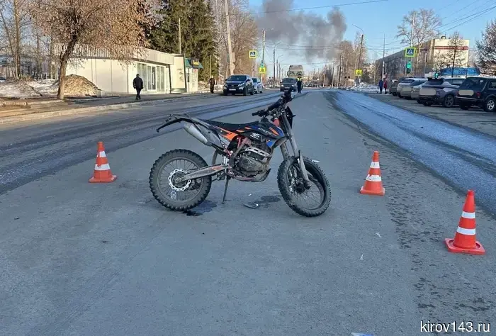 В Нововятском районе в результате аварии пострадал 16-летний мотоциклист.